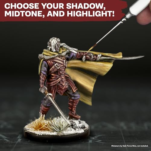 The Army Painter, Warpaints Flexible Triad Plus+: Ochres & Tans 7x18ml | Colori acrilici hobby di qualità miniatura, per Dungeons and Dragons (DnD) e Warhammer - color: Ochres & Tans