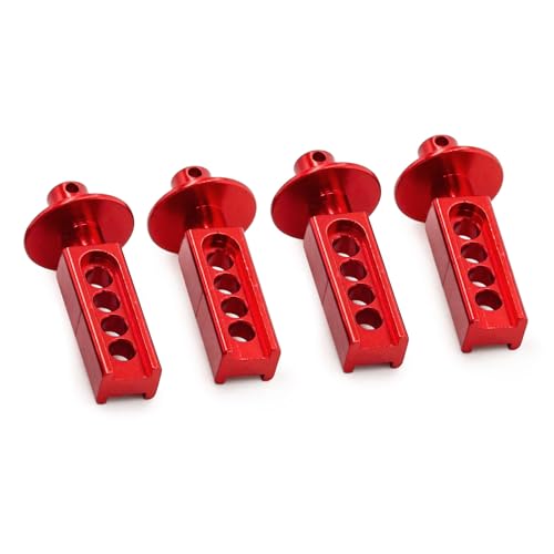 4Pcs Aluminum RC Body Post Mounts Compatible with Traxxas Mini E-Revo Mini Slash 1/16 RC Car