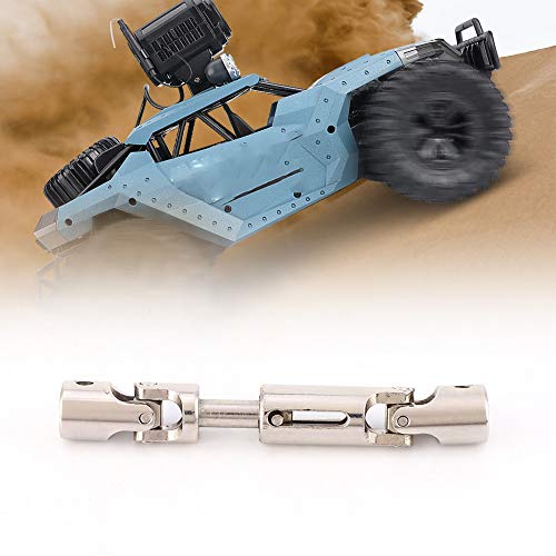 2PCS Metal Drive Shaft Universal Transmission Shaft for MN-35 MN-66 B-14 B-24 RC Car, Upgrade Parts for 1/12 1/16 RC Model Crawler Truck (2pcs)