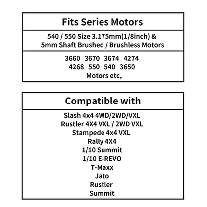 Metal Steel 54T 32P Spur Gear with 15T/17T/19T Pinions Gear Sets Replace 3956 for Traxxas Slash Rustler Stampede E-REVO Summit ST Rally Raptor R T-Maxx 2WD VXL