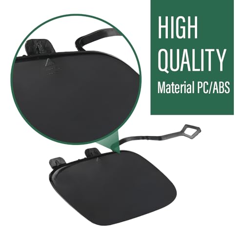 LQI Front Bumper Tow Hook Cover Cap Fit Benz E550 E400 E350 2014-2016 | Fit Benz E250 4Matic Hybrid 2014-2016 A2128852422 - size: Front | Fit Benz W212 E-Class AMG 2014-2016