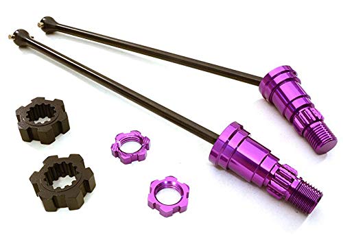 Universal Drive Shafts w/Stub Axles (2) for Traxxas X-Maxx 4X4 7750 7751