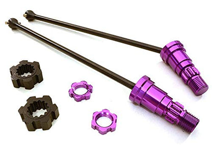 Universal Drive Shafts w/Stub Axles (2) for Traxxas X-Maxx 4X4 7750 7751