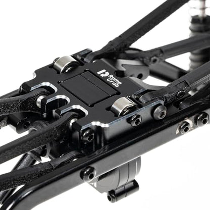 RampCrab Gearbox Skid Plate for TRX4M RC Car, Aluminum Alloy, Come with Bearing, Upgrades Parts for 1/18 TRX4-M Bronco Defender K10, 18.5G