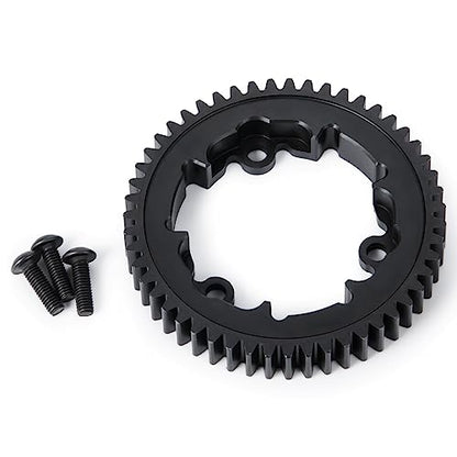 Steel 51T Main Spur Gear M1 for Tra-xxas X-MAXX XRT E-REVO 2.0 New | MAXX XO-1 6S 8S Maxx 4S 1/5 1/6 1/7 1/10 RC Car Upgrade - size: 51T