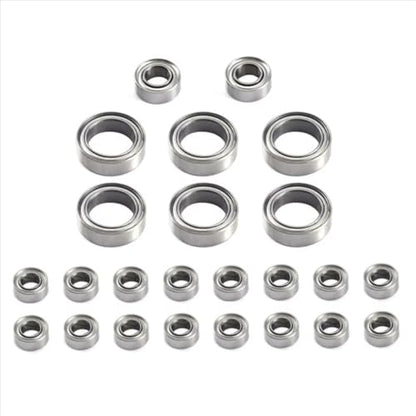 RC Car Upgrade Parts Compatible with FMS for FCX24 1/24 Remote Control Crawler Car Upgrade Parts Modification Accessories 24Pcs Steel Ball Bearing Set