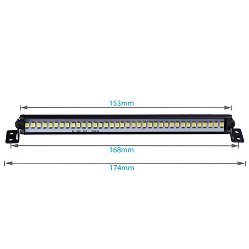 RC Light Bar 36 LED Lights Kit for Traxxas Slash Rustler SCX10 1/10 1/8 Scale RC Car Truck