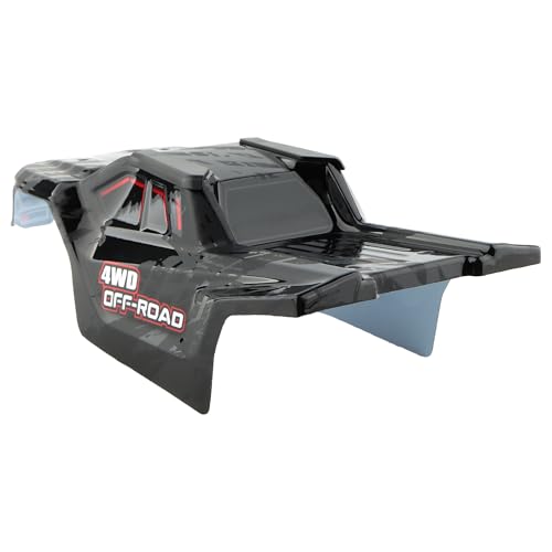 H14BM RC Car Car Shell Body Shell Cover 1430D1 Accessories Spare Parts for 1/14 Scale H14BM 14210 JC14EP HP141 HP141S 1:14 Brushless RC Trucks Vehicle (Black) - color: Black
