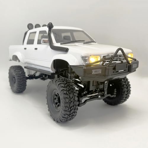 WPLDEWAN WPL C64-1 RC Crawler 1/16 Scale RC Truck 4x4 Off Road | Remote Control Rock Crawler All Terrain Pickup RTR 260 Motor Upgraded Chassis 2.4GHz Proportional Control Adult