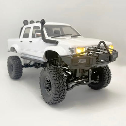 WPLDEWAN WPL C64-1 RC Crawler 1/16 Scale RC Truck 4x4 Off Road | Remote Control Rock Crawler All Terrain Pickup RTR 260 Motor Upgraded Chassis 2.4GHz Proportional Control Adult