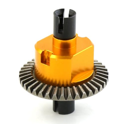 Metal Differential Diff RC Upgrade Parts for HSP 94122 94188 94177 94166 94155 94123 94111 94106 94107 94108 94103 RC Car (Golden) - color: Golden