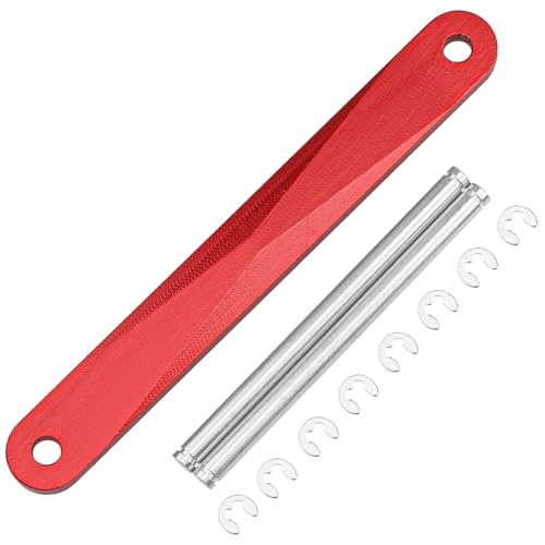 Share Goo Metal Tie Bar Suspension Hinge Pins 2532 2640 Compatible with Traxxas 2WD Slash Rustler VXL 1/10 RC Car - color: Red
