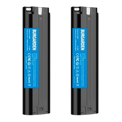 Upgraded 2Pack 4500mAh Ni-MH 9000 Battery for Makita 9.6V 9000 9033 6095d | da391d kr23/43 9600 6096d 9001 9002 192696-2 193890-9 632007-4