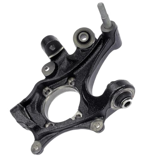 Detroit Axle - FWD Rear Left Knuckle Kit for 2007-2009 Hyundai Santa Fe | 2007-2012 Veracruz, 2008 Driver Side Steering Knuckle Wheel Hub Bearing Assembly Replacement - size: 2UW471873/Kit