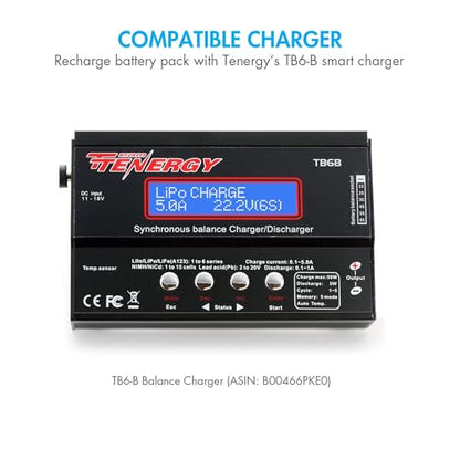 Tenergy 2 Pack 6V 1600mAh Rechargeable Side by Side Hump Battery Pack, NiMH Receiver Battery Pack with Hitec Connector for RC Trucks, RC Cars, and RC Hobby Electronics - size: 2 Pack