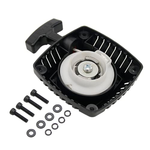 FLMLF Metal Claw Pull Start Starter Set Fit for 23-30.5cc Zenoah ChongYang Engine for Hpi Baja Rovan KM redcat HSP
