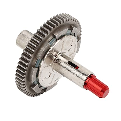 57T RC Clutch Spur Gear Aluminum Steel Slipper Assembly Arrma 1/10 Granit Senton Vorteks Big Rock 1/8 Typhon Upgrade Part (Red) - color: Red
