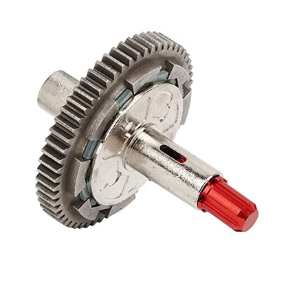57T RC Clutch Spur Gear Aluminum Steel Slipper Assembly Arrma 1/10 Granit Senton Vorteks Big Rock 1/8 Typhon Upgrade Part (Red) - color: Red