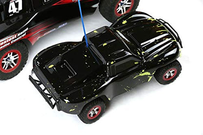 SummitLink Compatible Custom Body Muddy Green Over Black Replacement for 1/16 Scale RC Car or Truck (Truck not Included) SSMN-BG-02