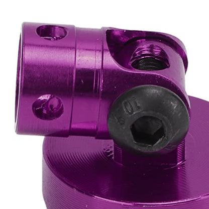 4Pcs RC Body Post Mount, Aluminum Alloy Body Mount Set for RC Car, Easy Installation (#1) (#2) - color: Purple