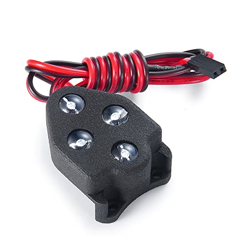 1:8 RC Led Light Kit Headlight Taillights Front/Rear Lamp for 1/8th Sledge RC Truck Car Upgrades