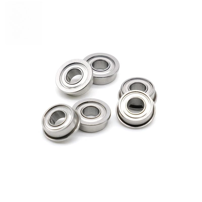 F685ZZ Flange Bearing 5x11x5 mm ABEC-7 (10 PCS) Flanged F685 Z ZZ Ball Bearings - size: F685ZZ 5x11x5