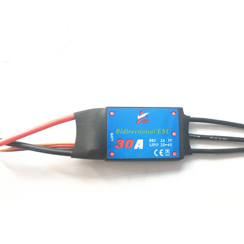 ZMR 30A Bidirectional Brushless ESC 2-4S UBEC 5V 2A Electric Speed Controller for Remote Control Car Pneumatic Underwater