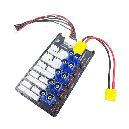 EC5 Parallel Charging Board 2S-6S Lipo Battery Balance Charge Board Expansion Board for RC Drone Helicopter Battery Charger