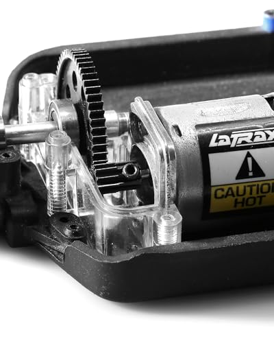 48DP 9T Steel Pinion Gear for Traxxas LaTrax 1/18, 2.0mm Bore | 7644 replacement for Teton and Desert Prerunner, 2.0mm motor-shaft fit, single black pinion