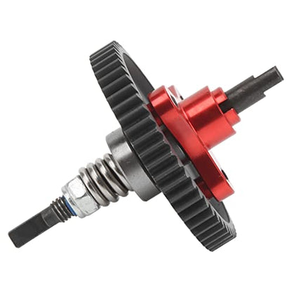 Generic 54T Differential Slipper Clutch Assembly for Slash 4x4 High Strength Aluminum Steel Upgrade Parts (Red) - color: Red