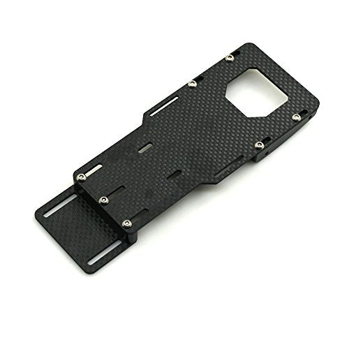 RCLIONS Carbon Fiber Battery Holder/ESC Relocation Mount for Axial SCX10-ii