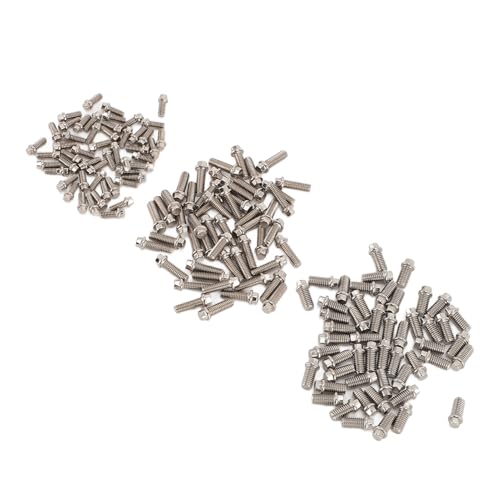 RC Wheel Hub Screws Premium Stainless Steel High Hardness Anti RC Car Wheel Rim Screw Kit with Wrench for 1/8 1/10 1/12 1/16 Scale M2 M2.5 M3 Specifications