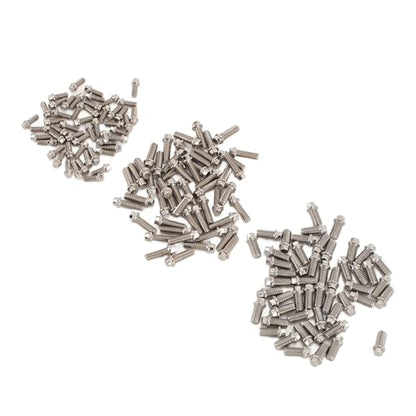RC Wheel Hub Screws Premium Stainless Steel High Hardness Anti RC Car Wheel Rim Screw Kit with Wrench for 1/8 1/10 1/12 1/16 Scale M2 M2.5 M3 Specifications