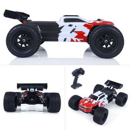 TOUCAN RC HOBBY 1002 1/10 90KM/H High Speed Remote Control Electric Racing Truck 4x4 RC Model Car Metal Oil Filled Shock Absorber No Battery for Ages 18+