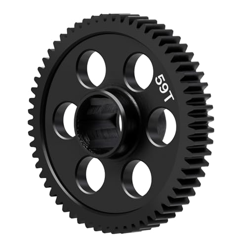 59T 0.5M Spur Gear for ARRMA 1/18 Granite Typhon Moiave Grom Desert | Truck RC Upgrade Accessories Steel Main Gears
