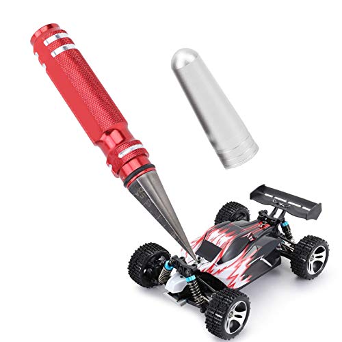Aluminum Handle Body Reamer Car Body Shell Hole Puncher Professional 0 12mm RC Model Accessory Durable Lightweight Red Color