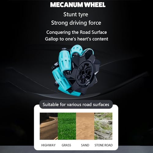 Remote Control Car, Gesture Sensing RC Stunt Car with Spray, 1:14 Scale 4WD 2.4GHz 360° Rotating Drift RC Cars with 3 Battery (Yellow) - color: Yellow, size: 3 Batteries