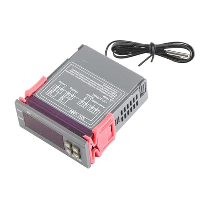 Digital Temperature Controller, STC 1000 Cooling and Heating Thermostat with Sensor, for Temperature Measurement and Control (AC110~220V) - style: AC110~220V