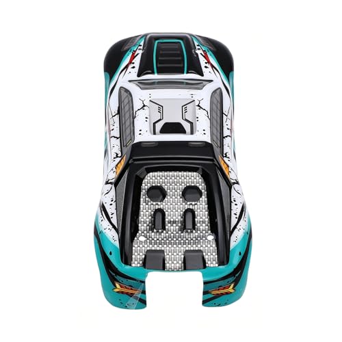 Generic 1/16 RC Car Body Shell Lightweight Upgrade High Speed Performance for SCY16101 SCY16102 Durable PC Material (Green) - color: Green