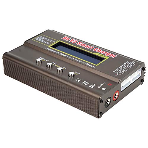 RC Battery Charger B6 V3 80W AC DC Balance Charger with LCD Display 11.0-18.0V for NiMH