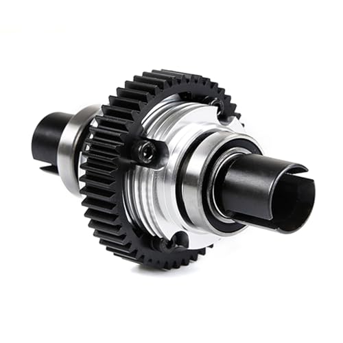 CNC Metal Complete Differential Diff.Gear Set (Silver) | for 1/5 Hpi Rofun Baha King Motor Rovan Baja 5B 5T 5Sc Truck Rc Car Parts - color: Silver