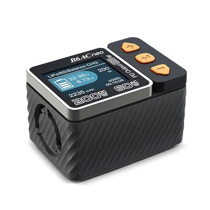 B6ACneo B6AC neo Smart Charger DC 200W AC 60W RC Battery Balance Charger B6AC neo for LiPo/Life/LiIon/LiHV Battery(1-6s) /NiMH/NiCd (1-15s) Batteries