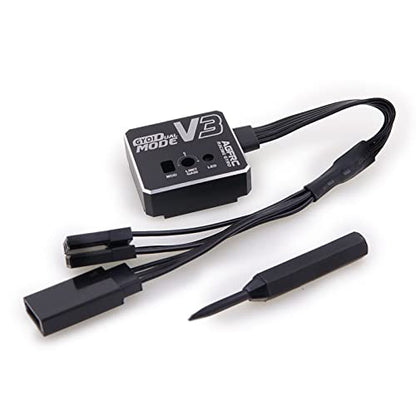 AGFRC Dual-Gain RC Drift Gyro with Aluminum Case (GY01 V3) | Dual Gain Modes: Normal & AVCS, 10g, 3.7-8.4V, EPA Setting, SBUS2/PWM/Sanwa SSR/SHR Compatible, PID Control
