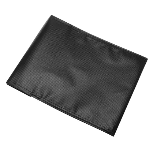 Lithium Battery Explosion-Proof Bag High Temperature Storage Protective Bag Safe Flame-Retardant Multi-Functional Fireproof Bag 18 * 23 Black 1PCS - color: Black