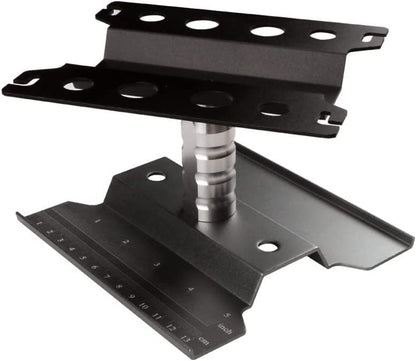 RC Car Work Stand, RC Repair Stand 360 Degree Rotation Lift Aluminum Alloy RC Repair Work Station for 1/8 1/10 1/12 1/16 1/18 Scale RC Crawler Truck
