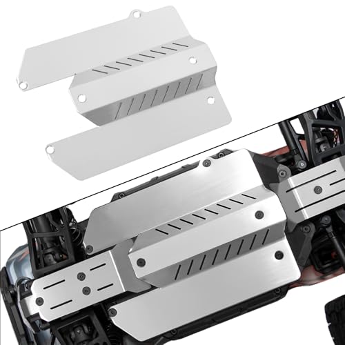RC Chassis Armor Skid Plate Stainless Steel | for 1/16 Traxxas Mini Maxx 107154-1 Mini XRT 108076-1