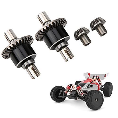RC Car Differencial Gear, Metal 1/14 RC Car Differential Assembly Kits Accessory Compatible with 144001
