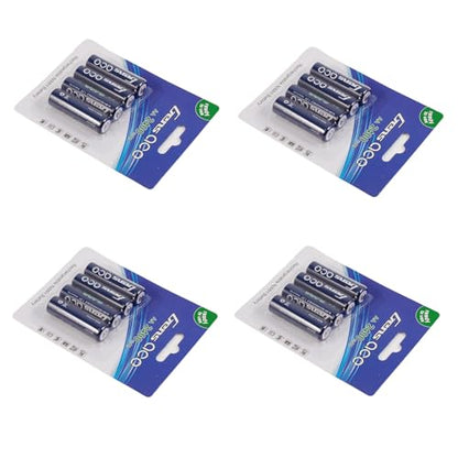 Gens ace 2400mAh 1.2V Ni-MH AA Rechargeable Battery for Mini-Z Competition, Other RC transmitters, Receiver Packs, Robots, and Toys(4Pcs)