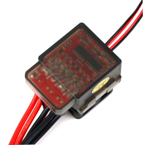 GANAZONO 320a Brushed Esc Electronic Controller 7.2-16v High Voltage Rc Car/Boat Cooling Fan Brake