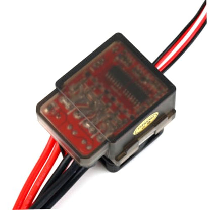 GANAZONO 320a Brushed Esc Electronic Controller 7.2-16v High Voltage Rc Car/Boat Cooling Fan Brake